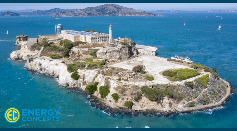 Solar power Alcatraz